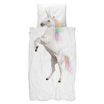 SNURK Living Unicorn Duvet Cover Set- Twin