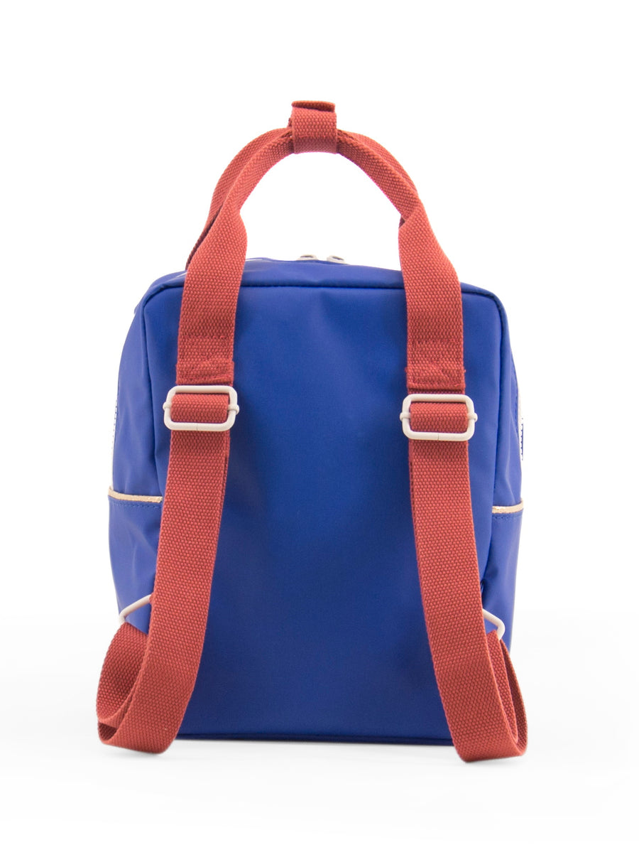 Sticky Lemon Small Backpack, Ink Blue/Gold Trim