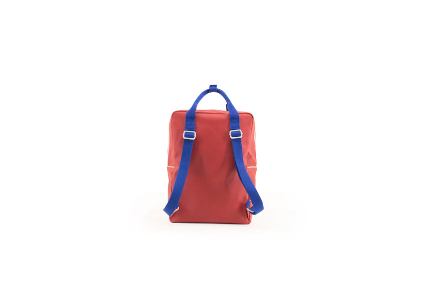 Sticky Lemon Large Backpack, Faded Red