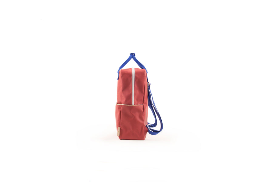 Sticky Lemon Large Backpack, Faded Red