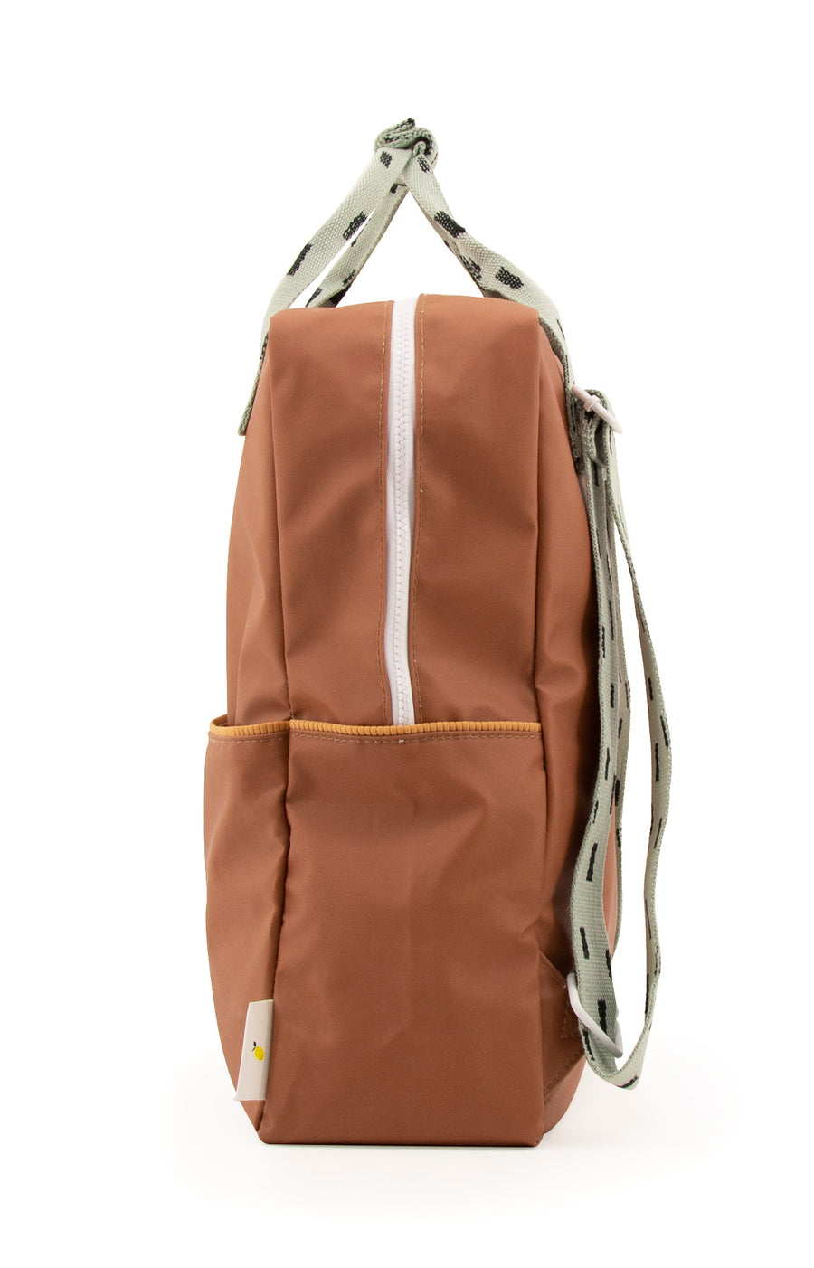 Sticky Lemon Sprinkles Collection Large Backpack, Cinnamon Brown/Sage Green/Cantaloupe