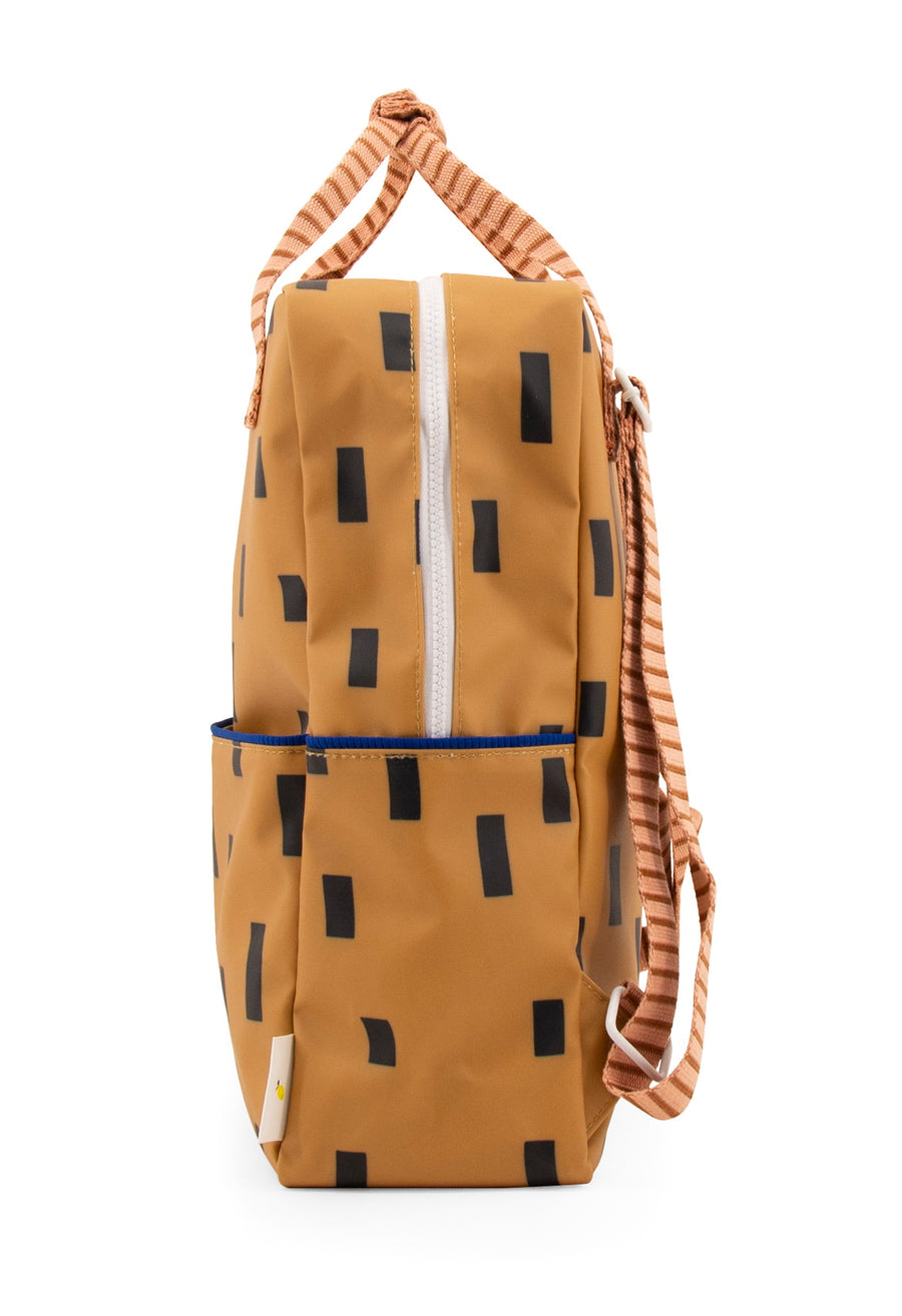 Sticky Lemon Sprinkles Special Edition Collection Large Backpack, Panache Gold/Lemonade Pink/Indigo Blue
