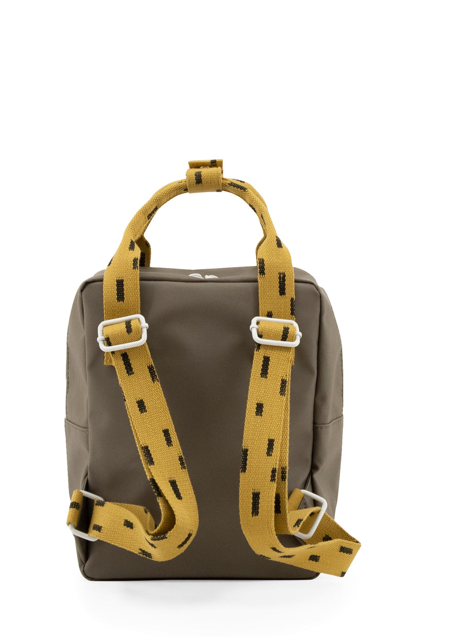 Sticky Lemon Sprinkles Envelope Small Backpack, Sage Green/Moss Green/Panache Gold