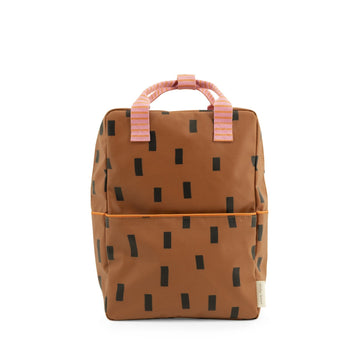 Sticky Lemon Sprinkles Special Edition Collection Large Backpack, Syrup Brown/BubblePink