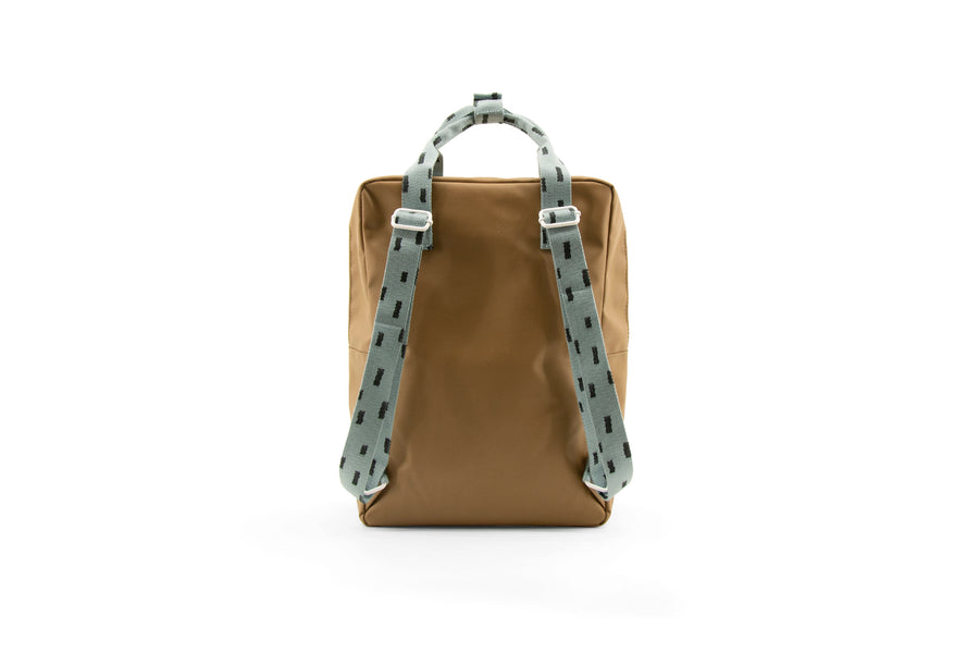 Sticky Lemon Sprinkles Envelope Large Backpack, Brassy Green/Apple