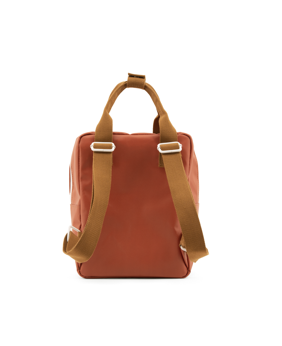 Sticky Lemon Envelope Deluxe Small Backpack, Post Red