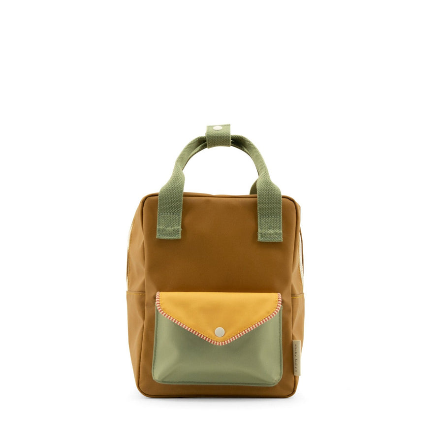 Sticky Lemon Special Edition Envelope Collection Small Backpack, Khaki Green