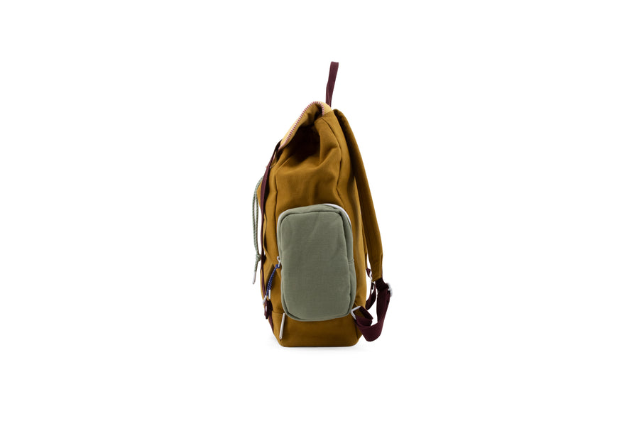 Sticky Lemon  Adventure Collection Large Backpack, Khaki Green