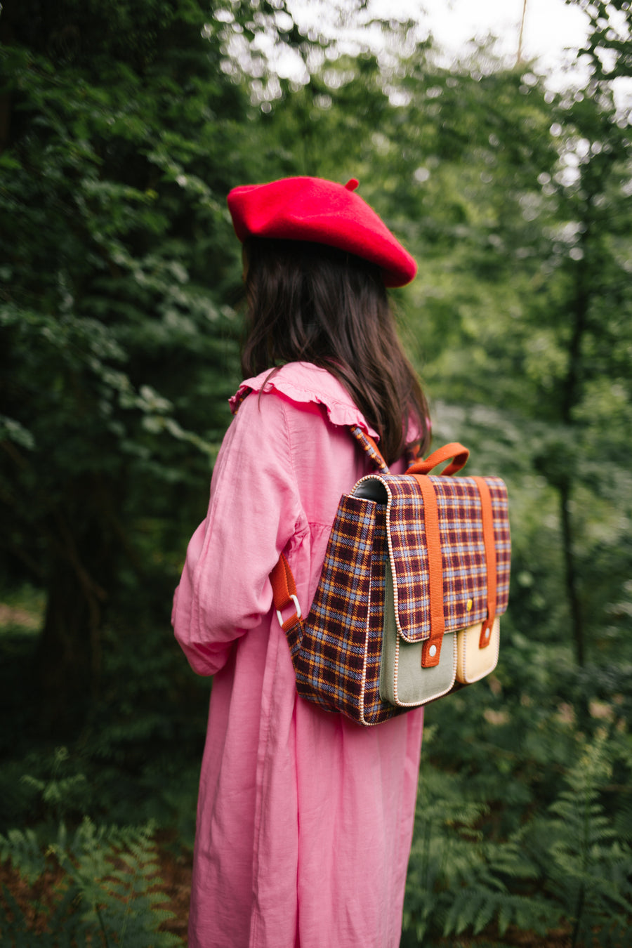 Sticky Lemon Adventure Collection School Bag, Stormy Purple