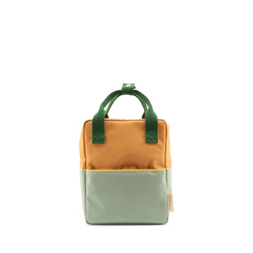 Sticky Lemon Colourblocking Small Backpack, Cousin Clay/Island Blue