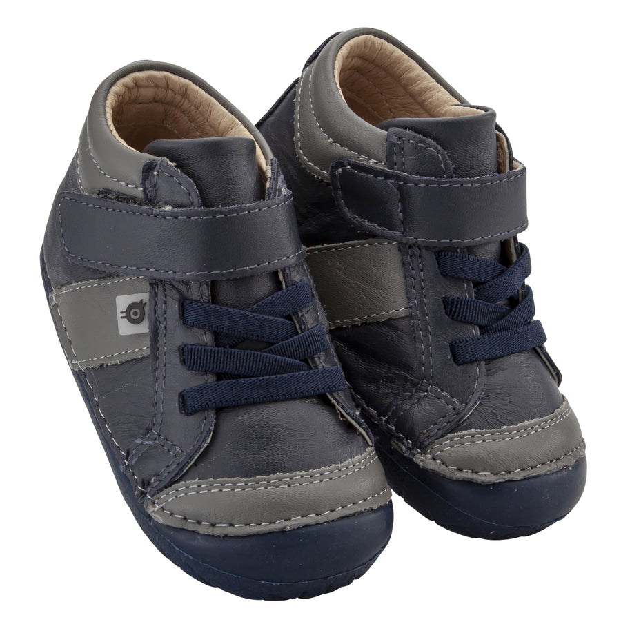Old Soles Girl's & Boy's 4055 Line Pave Sneakers - Navy/Grey