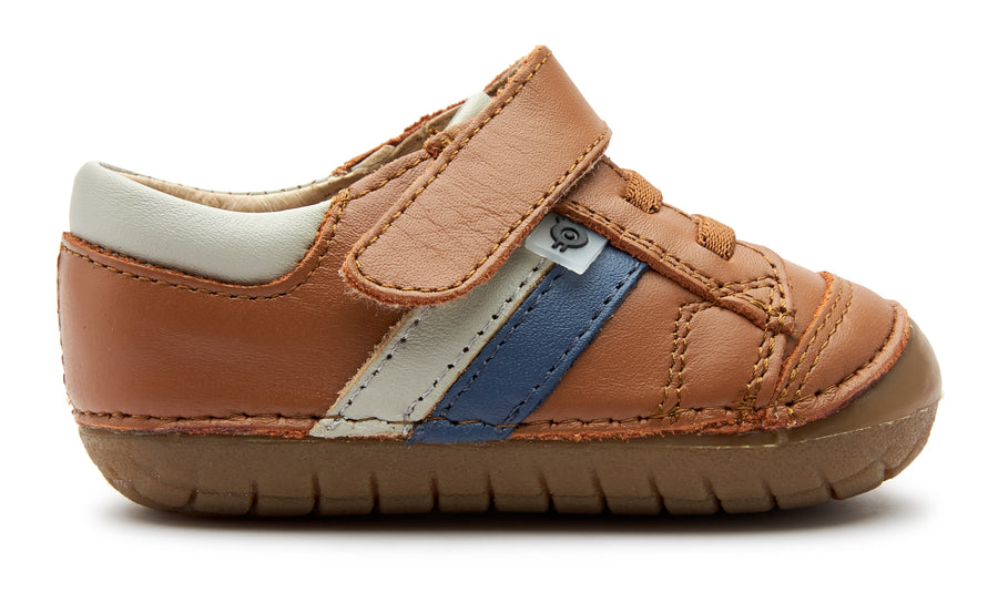 Old Soles Boy's 4067 Shield Pave Shoes - Tan/Gris/Petrol