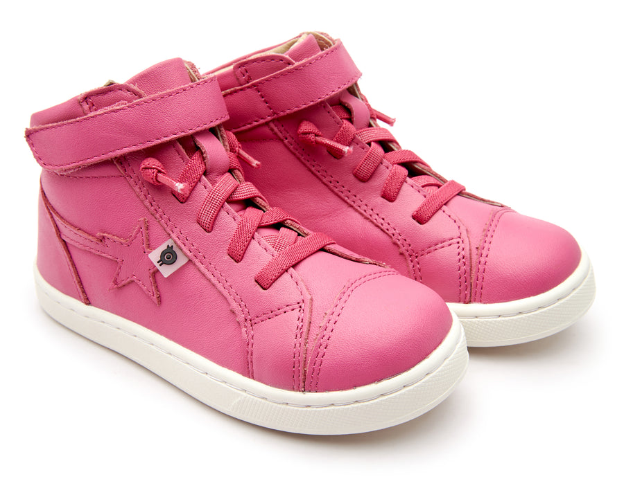 Old Soles Girl's 6141 All In Hightop Sneakers - Fuchsia