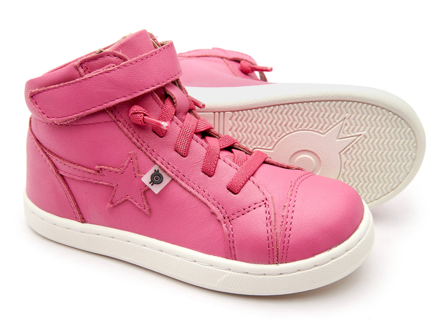 Old Soles Girl's 6141 All In Hightop Sneakers - Fuchsia