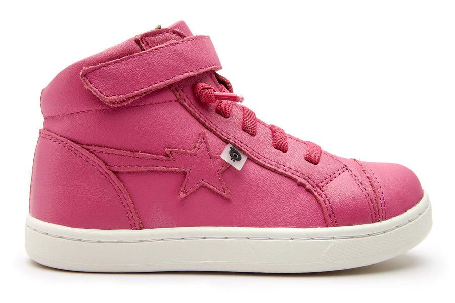 Old Soles Girl's 6141 All In Hightop Sneakers - Fuchsia