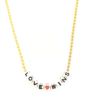 Gunner & Lux Love Wins Necklace