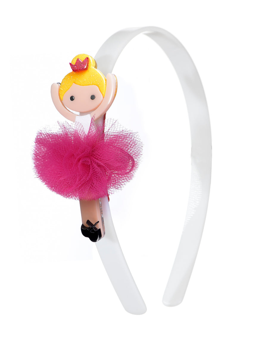 Lilies & Roses NY Pink Ballerina Headband