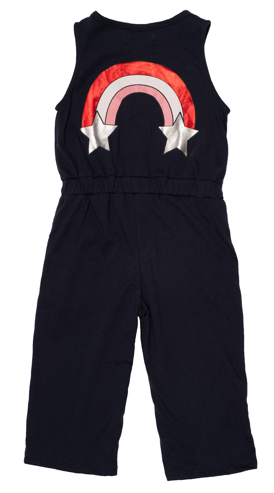 Old Soles Rainbow Starburst Jumpsuit Navy