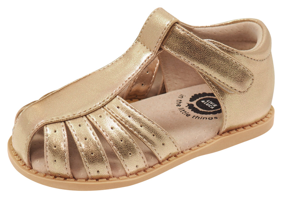 Livie & Luca Girl's Paz Sandal, Gold