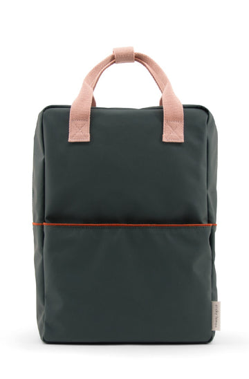 Sticky Lemon Large Backpack, Bottle Green Corduroy Collection