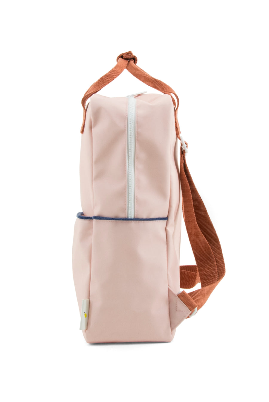 Sticky Lemon Large Teddy Backpack, Soft Pink