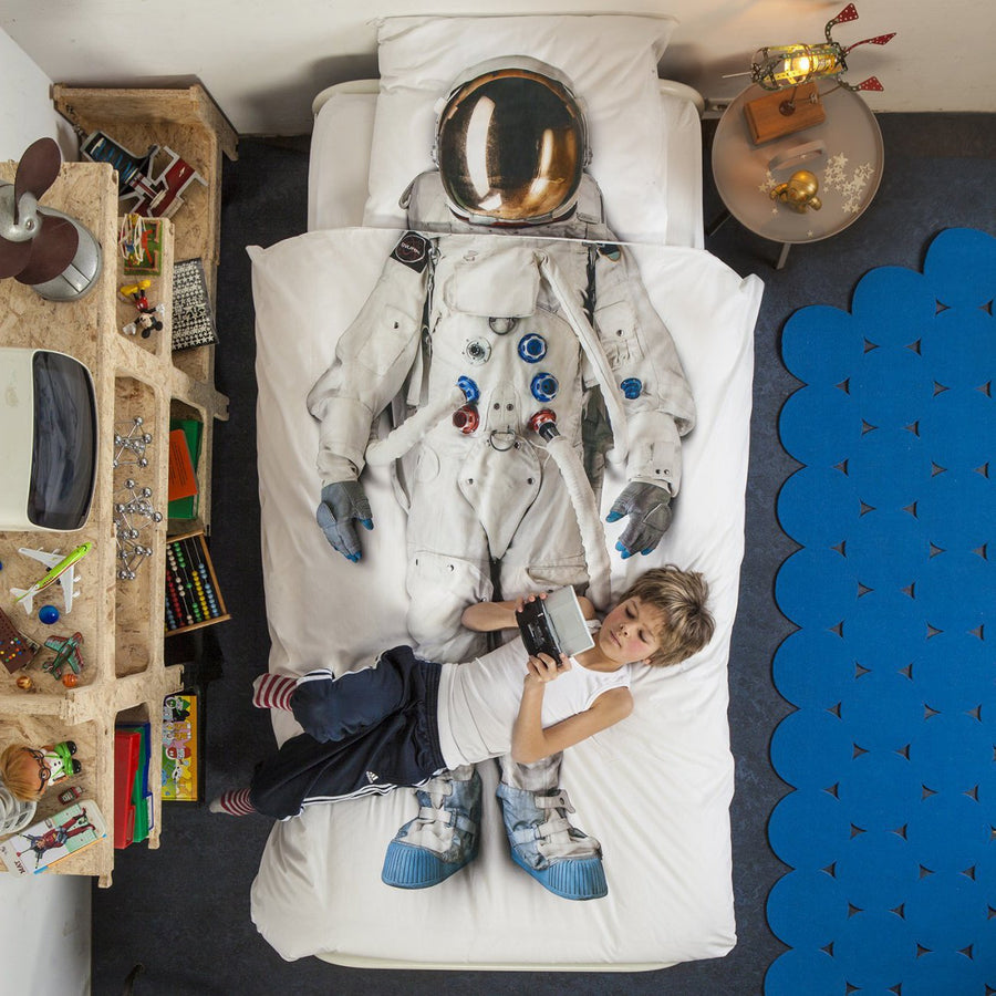 SNURK Living Astronaut Duvet Cover Set- Twin