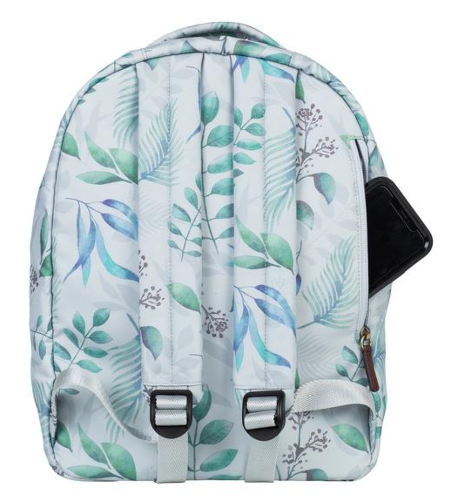 TWELVELittle Mini-Go Backpack, Leaf Print