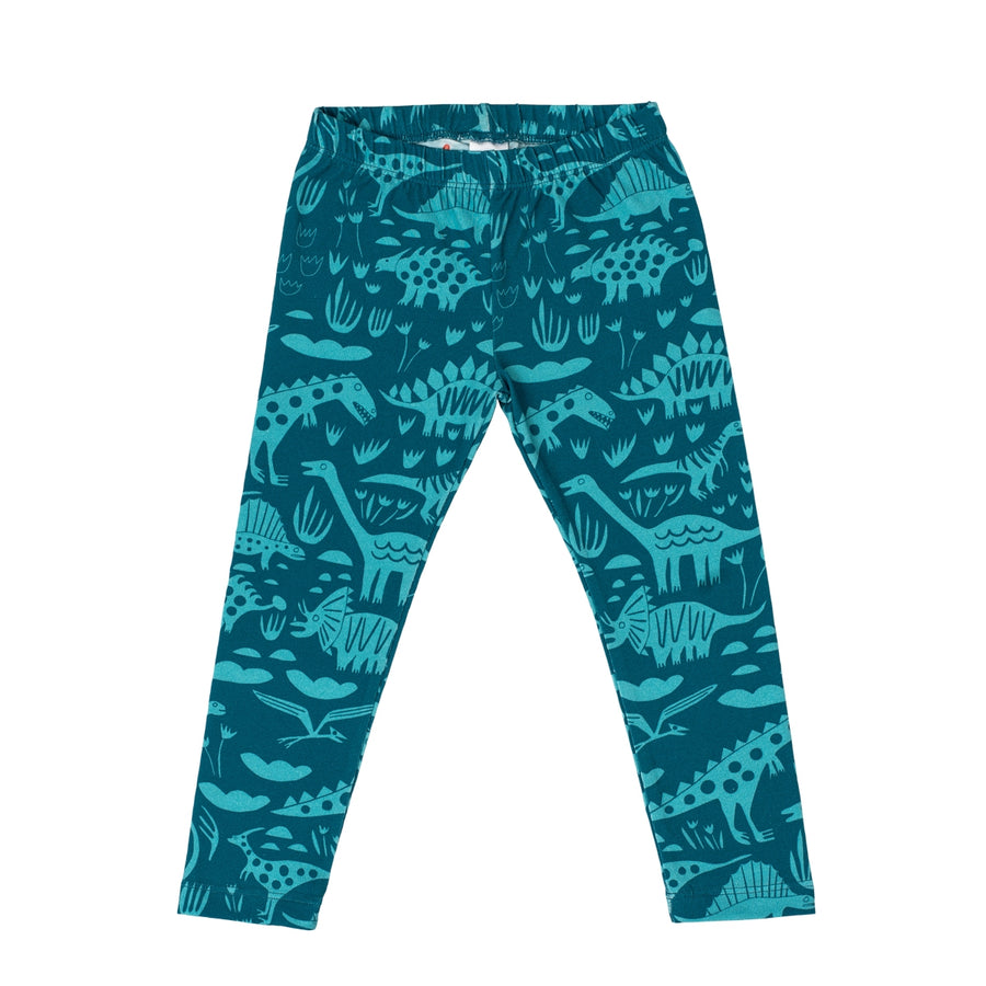 Piccolina Kids Paleontology Cropped Leggings