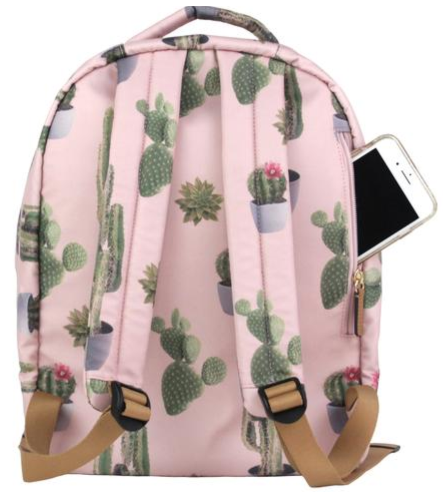 TWELVELittle Mini-Go Cactus Backpack, Pink