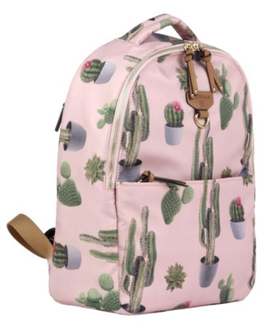 TWELVELittle Mini-Go Cactus Backpack, Pink