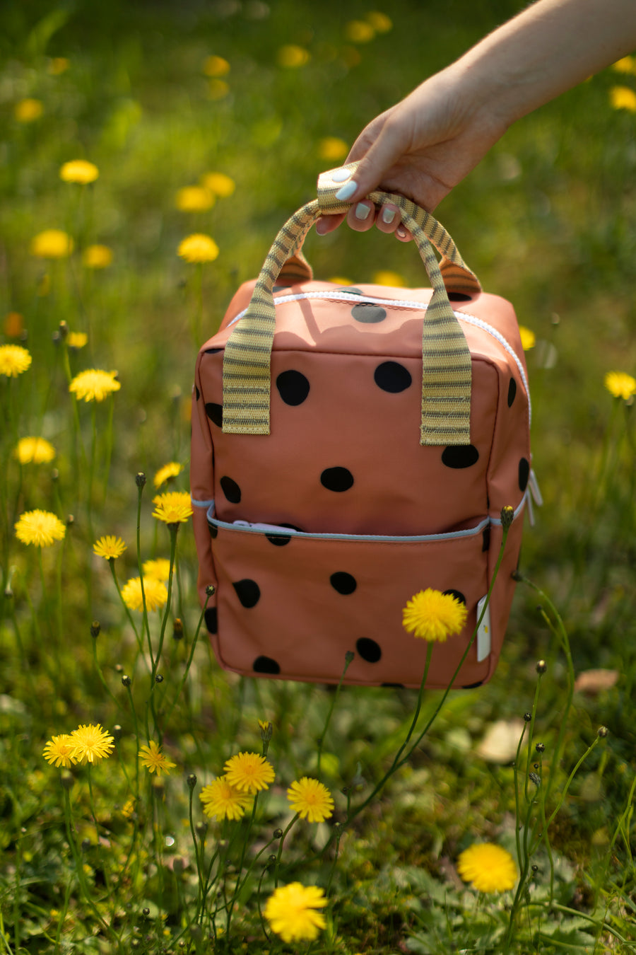 Sticky Lemon Freckles Special Edition Collection Small Backpack, Faded Orange