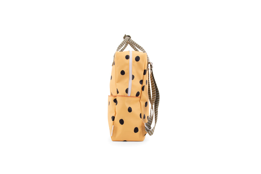 Sticky Lemon Special Edition Freckles Collection Large Backpack, Retro Yellow